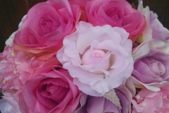 Rosenstrauß Rosa Pink Brautstrauß